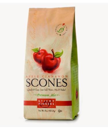 Sticky Fingers Premium All Natural Scone Mix Trio Bundle - Apple Cinnamon, Wild Blueberry, Cranberry - Buy Online on SooperMarket.com