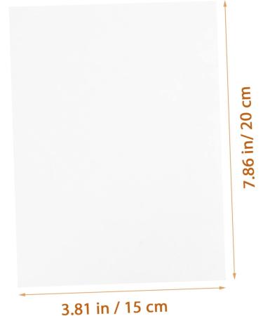 FRCOLOR Dried Flower Blotting Paper Set - Embossed Perforated Specimen Boards for Herbarium, White Flowers Paper - 4pcs 20x15cm - Buy Online on SooperMarket.com