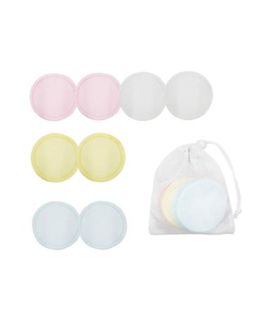 Milisten 8Pcs Bamboo Makeup Remover Pads Reusable Makeup Remover Pads Makeup Cotton Round Makeup Remover Pads Makeup Remover Cotton Pads Reusable face Pads Facial Towel Nail Polish Washable