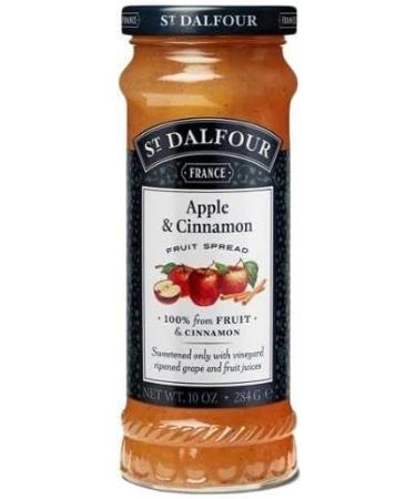 St Dalfour Jam Pick N Mix - Create Custom Jam Combo with 21+ Flavours | Apple & Cinnamon Black Cherry Blackberry Blackcurrant | 4 Pack (284g) - Perfect Jam Gift Set for Jam Lovers - Buy Online on SooperMarket.com