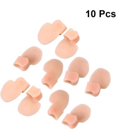 30-Piece Shoe Insole Spacer Set for Bunion Relief and Toe Alignment - Nude, Medium Size - Pedicure Tool for Men and Women - Buy Online on SooperMarket.com