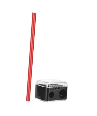 DOITOOL 1 Set Eyebrow Pencil Miss Pencil Sharpener Make up 1 count (Pack of 1) Red