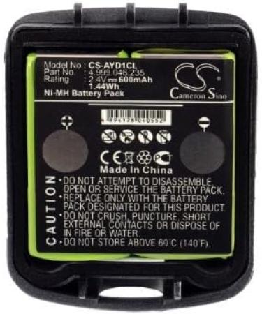 600mAh Replacement Battery for DeTewe Integral D3 OpenPhone 28 & 24 - 2.4V Compatible Part No. 4.999.046.235 / 4999046235 - International Shipping - Buy Online on SooperMarket.com