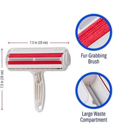 Friendly Pet Hair Remover | Red & White | Effective International Shipping | Shop Now - Buy Online on SooperMarket.com