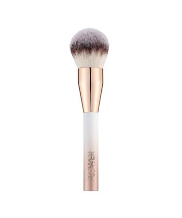 FLOWER Beauty Powder Setting Brush Ultra-Soft Synthetic Bristles For An Airbrushed Finish Helps Lock in Foundation + Concealer