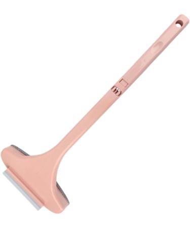 Aeutwekm Window Cleaner Brush | Glass Scraper Brush | Reusable Glass Cleaner Tool Mesh Screen Cleaner Washing Equipment For Wardrobes Sofa Countertops Cabinets Screen Pink - Buy Online on SooperMarket.com