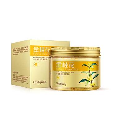 Golden Osmanthus Eye Mask - Natural Moisturizing Eye Patch Sheet 120g - Buy Online on SooperMarket.com