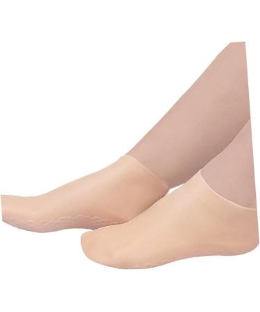 Healeved 3 Pairs Moisturizing Socks Non Socks Spa Socks Foot Socks Moisturizing Overnight Moisturizer Socks Foot Care Gel Socks for Dry Cracked Feet Women Foot Mask Sole of Foot Lotion Sebs - Buy Online on SooperMarket.com