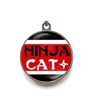 Wag-A-Tude Tags Ninja Cat Tag | FREE Personalisation