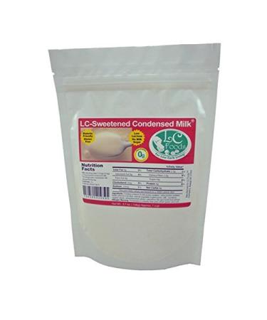Low Carb Condensed Milk Mix (Sweetened) - LC Foods - All Natural - High Protein - Low Lactose - High Calcium - No Sugar - Diabetic Friendly - Low Carb Milk - 3.7 oz