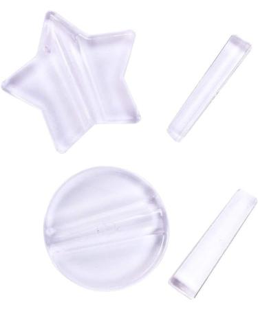 Brrnoo Nail Art Templates - 2 Metal Frame Bending Tools for Professional Embossed Nail Designs at Home or Salon - Buy Online on SooperMarket.com