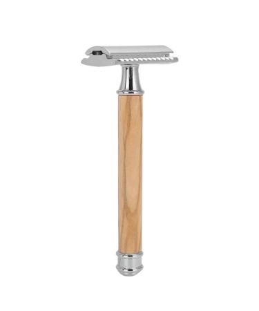 Men's Double-Sided Blade Head Shaver - Portable Silver Razor for Face & Body Care | International Shipping Available - Buy Online on SooperMarket.com
