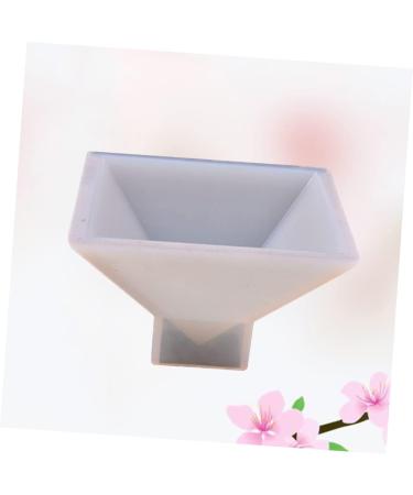 SEWACC Fondant Pyramid Resin Art Circle Silicone Mold Resin Casting Molds Adult Molds for Baking Pyramid Candle Mold Cake Mold Epoxy Pyramid Charms Ice Animal Moule De Manual Accessories White M - Buy Online on SooperMarket.com