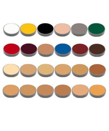 Grimas Creme Make-Up 24-Color-Palette Color K B&V by Grimas