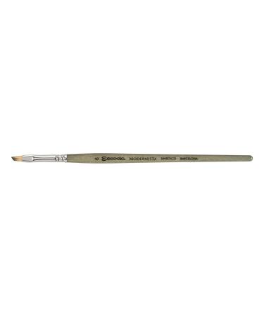 Escoda Modernista Series 1482 Artist Watercolor & Acrylic Paint Brush  Synthetic Mongoose  Round  Size 24 Size 6 Angle