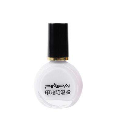 Nail Polish Glue Peel Off Liquid Nail Art Tape Latex Tape Finger Skin Protected Liquid Nail Care Tool White 10ml