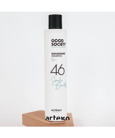 Artego Good Society 46 Nourishing Shampoo 250ml - Gentle Cleansing & Nourishment for Skin & Hair | International Shipping Available - Buy Online on SooperMarket.com