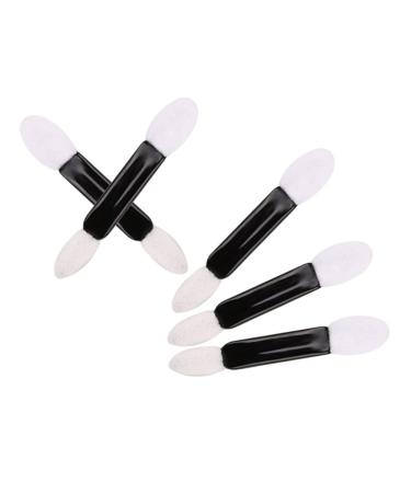 Housoutil 50pcs Sponges Cosmetology Kit Makeup Eyeshadow Brush Applicator Miss Disposable Lipstick