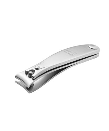 Rui Smiths Pro Precision Nail Clippers | TopInox Stainless Steel Manicure Pedicure Trimmer Curved Cutting Edges Travel Size 6cm Length | Made in Solingen Germany NI-CL-60