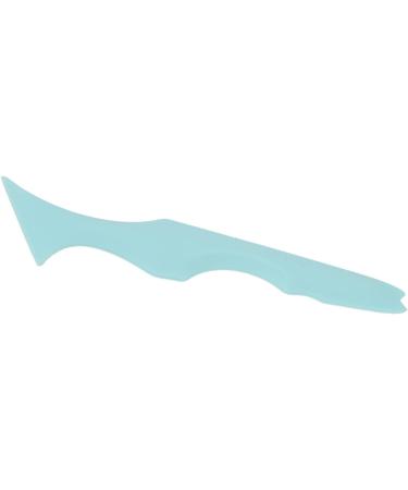 5 In 1 Silicone Beauty Ruler Eyebrow Pencil Smoky Eyeshadow Applicators Plate Winged Tip Eyeliner Aid Reusable Multi Purpose Silicone Eyebrow Pencil Stencil for Cosmetic Lipstick Blue - Buy Online on SooperMarket.com