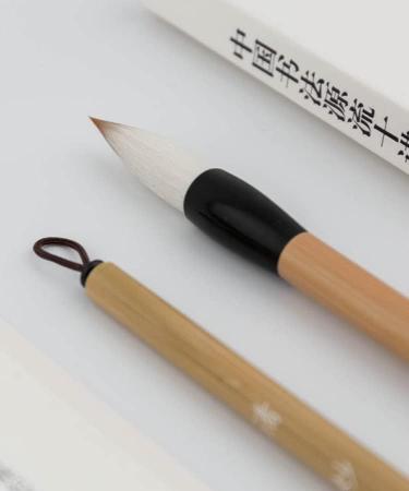 QingMiao Weasel Hair Chinese Brush Set for Calligraphy - 3 Pack (SML) - 2-10cm - Regular Script, Running Script, Cursive - Buy Online on SooperMarket.com