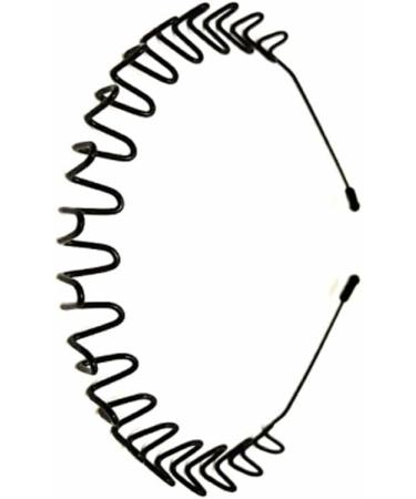 kawehiop Headbands for Men Black Unisex Salon Supplies Beauty Tools Gifts Back Styling Fashion Yoga Home Use Parties Weddings Type 6 - Buy Online on SooperMarket.com