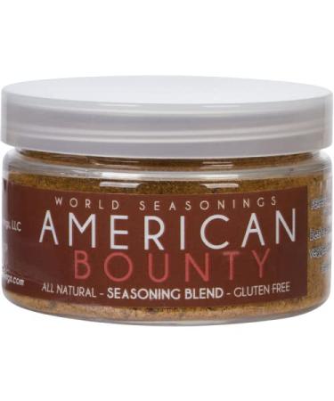 Herbs Seasoning - BBQ Seasoning - Southwest Seasoning - Steak Marinade - Steak Rub - Lamb Chops - Fish Seasoning - Smoker Spices And Rubs - Ground Beef Seasoning - World Seasonings - AMERICAN BOUNTY 1 pack