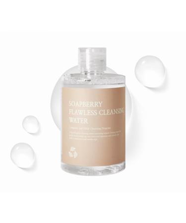 Soapberry Cleansing Micellar Water Cleanser with Organic Complex Korean Skin Care Gentle Cleanser for Sensitive Skin (8.45 fl.oz 250ml)