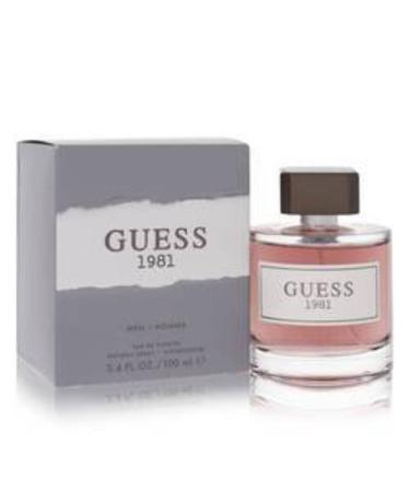 GUESS 1981 Eau De Toilette Cologne Spray for Men 3.4 Fl. Oz.