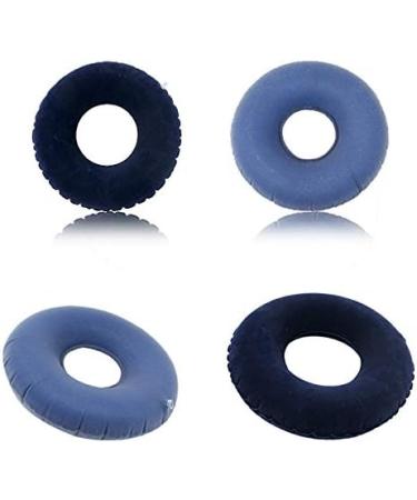 Fupeen Inflatable Pile Ring Pad Donut Pillow Vinyl Rubber Seat Acne-Black - Buy Online on SooperMarket.com