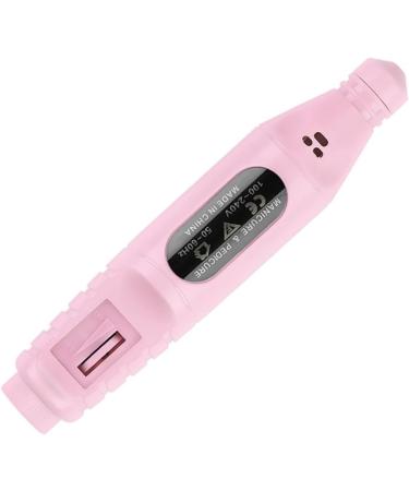 POPETPOP Electric Nail File Acrylic Nails Tools Portable Nail Drill Professional Acrylic Gel Tool Nail File Drill Nail Tools Power Tools Nail Polishing Machine for Nail Art Manicure 13.8*2.8cm Pink - Buy Online on SooperMarket.com
