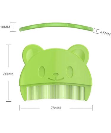 Fine Tooth Comb for Newborns, Infants, Adults - Purple | Gentle Comb for Cradle Cap, Dandruff, Lice - Buy Online on SooperMarket.com