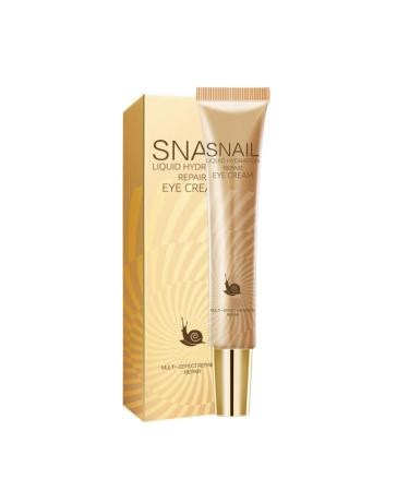 Snail Eye Cream for Anti Aging Anti Wrinkle Eye Cream Reduce Dark Circle Puffiness Natural Snail Mucus Moisturizing Eye Serum Essence