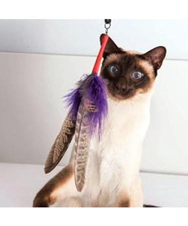 Purrs Feather Spinning Attachments 3 PACK UK made Fits PurrSuit DaBird & Frenzy Wand Cat Toys - Buy Online on SooperMarket.com
