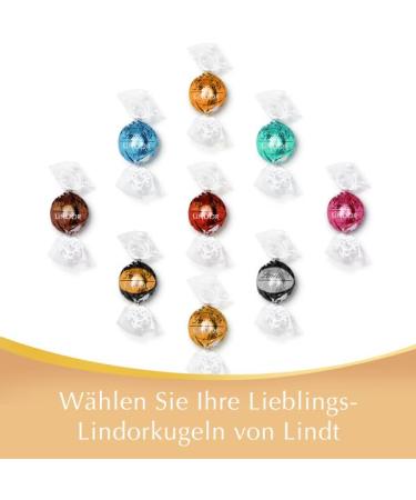 Buy Lindt Lindor Chocolate Balls 250g | Milk White Salted Caramel & Hazelnut | Premium Praline Gift Mix - International Shipping - Buy Online on SooperMarket.com