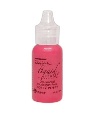 Ranger Wendy Vecchi-Make Art Designer Series-Liquid Pearls-Rosey Posey 0.5 fl oz