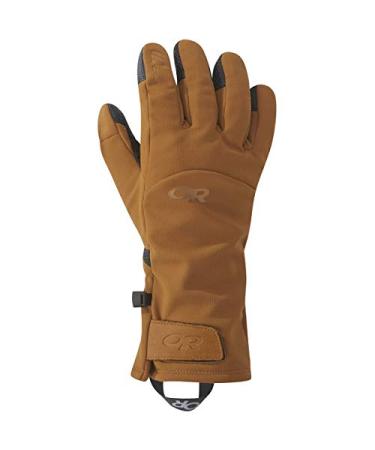 Outdoor Research Unisex Inception Aerogel Gloves - Water-Resistant Winter Accessory, Touchscreen Sensor Compatible Gloves Saddle/Black Small