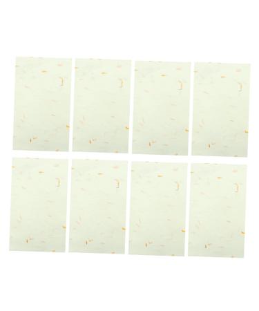 EXCEART 40 Sheet Black Drawing Paper Black Ink Red Xuan Paper Rice Exercise Paper Natural Calligraphy Ink