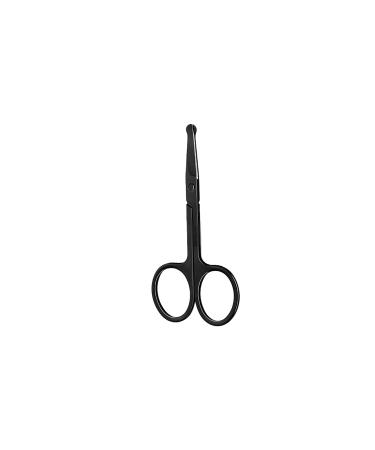 TEMKIN Nose Hair Trimmer Stainless Steel Mini Portable Curved Mustache Nose Ear Hair Remover Scissor Trimmer Trimmers
