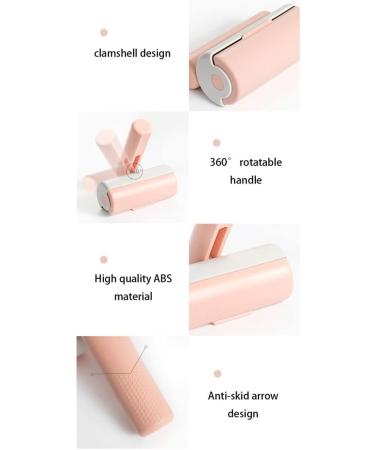 Premium Lint Roller for Pet Hair 1 Handle 3 Refills 180 Sheets Extra Sticky 360 Rotatable Hair Remover | Fur Removal Tool for Clothes & Fabrics - Buy Online on SooperMarket.com