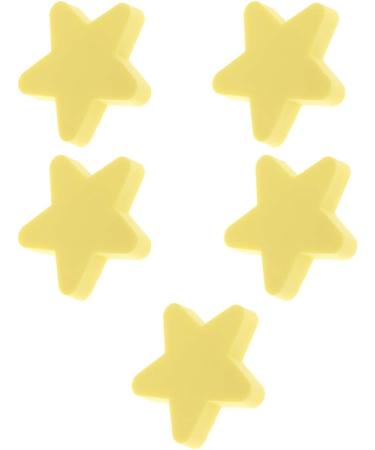 B Blesiya Cute Silicone Cabinet Knobs Handle Lovely Drawer Pull for Children Rooms Dresser Cupboard Yellow Star_S - Buy Online on SooperMarket.com