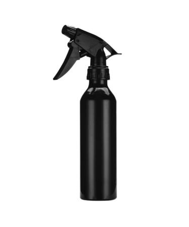 Empty Spray Bottle Portable Aluminium Alloy Barber Hair Water Sprayer 250ml Black Spray bottle