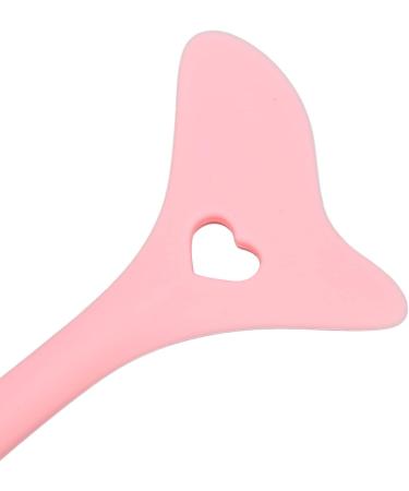 Eyebrow Pencil Stencil Resusable Silicone Eyeliner Tool Multifunctional Tail Spoon Flexible Eyeliners Template for Makeup(Pink) - Buy Online on SooperMarket.com