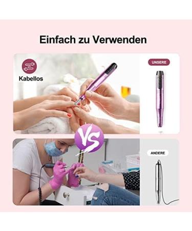 11-in-1 Wireless Electric Nail Cutter Set - Professional Manicure & Pedicure Tool for Gel/Acrylic Nails - Portable Nail File Polishing & Corn Removal - Buy Online on SooperMarket.com