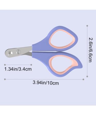 NOOMIEQCF Pet Nail Clippers Round Hole Pet Nail Scissors Stainless Steel Pet Nail Trimmers for Cat Dog Small Animals - Buy Online on SooperMarket.com