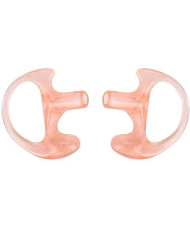 Replacement Soft Silicone Ear Buds Earmold (Left and Right Ear) for Two Way Radio Large Earmold Inserts for Most Coil Tube Audio Kits(Large) - Buy Online on SooperMarket.com