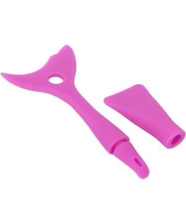 Silicone Winged Tip Soft Washable Detachable Reusable Silicone Eyeliner MultiFunction Flexible For Travel (Purple) - Buy Online on SooperMarket.com