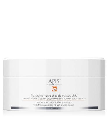 APIS Natural Shea Butter with Argan Oil for Body Massage 200g