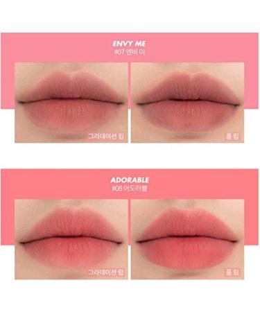rom&nd Zero Matte Lipstick | Colourpop Sensational Daily Lip Color | K-Beauty 3g No.01 Dusty Pink - Buy Online on SooperMarket.com