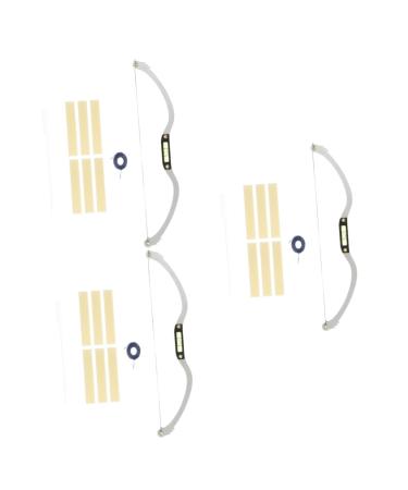 Beavorty 3pcs Bow Eyebrow Ruler Eyebrow Shaping Kit with Stencils Eyebrow Positioning Tool Eyebrow Line